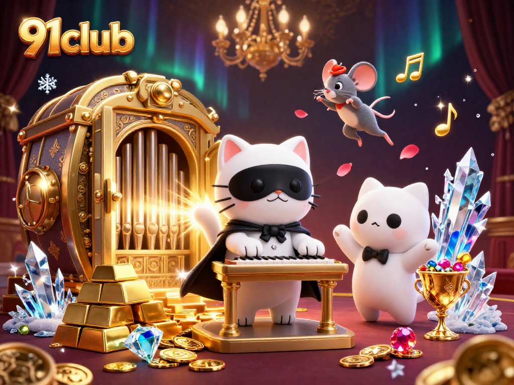 Engage with vibrant 91club casino action featuring dynamic characters, golden treasures, and excitement.
