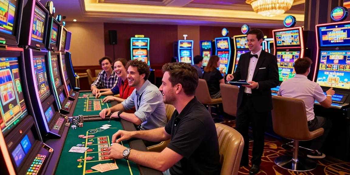 Experience the excitement of rokok88 slot login with vibrant casino gaming atmosphere.